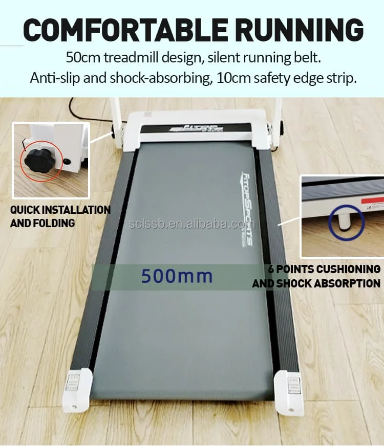 DC motor 1.5hp sustained 0.65hp motion program 12 automatic programs bluetooth compatible foldable treadmill