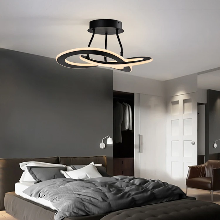 Wholesale Price Energy Saving 24W 30W 45W Modern Black Led Ceiling Light