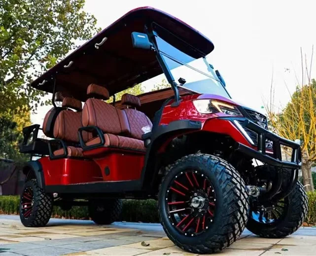 customizable  6 seats Golf Cart High quality  Chinese factory wholesale  golf carts with stereo