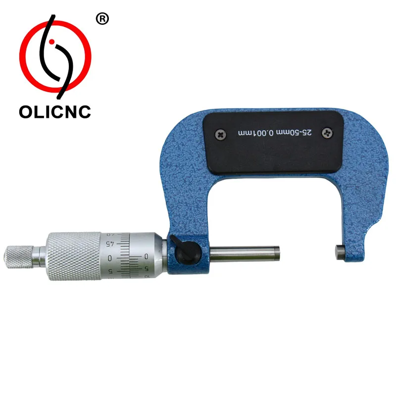 Outside Micrometers measuring range 25-50mm  Accuracy 0.001mm Micrometer OLICNC