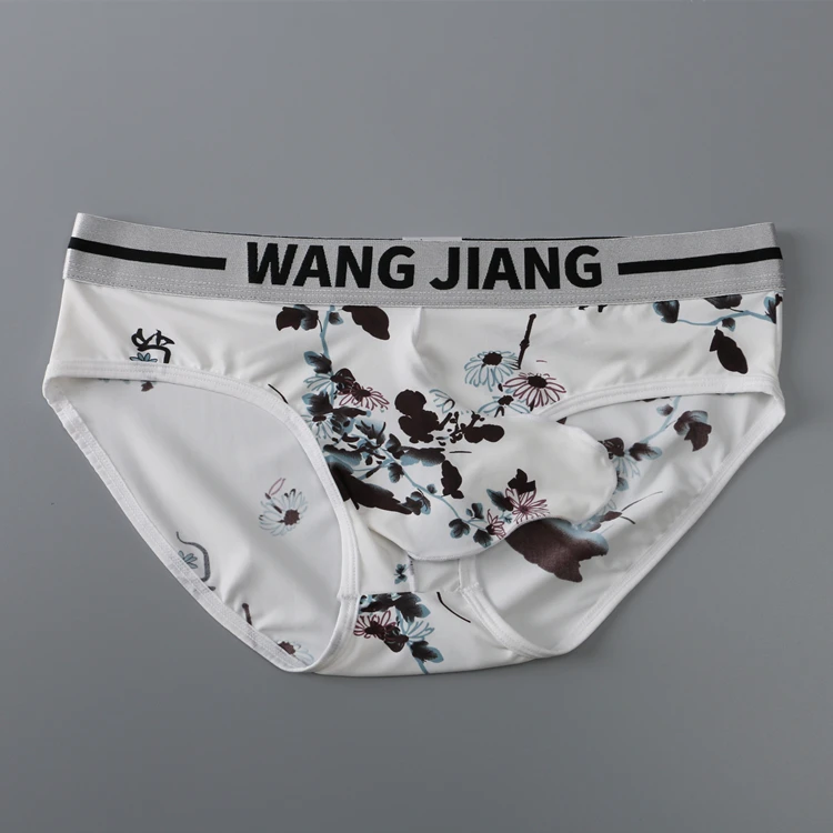 Мужское нижнее белье, логотип производителя, Брендовые мужские нейлоновые трусы, индивидуальные трусы