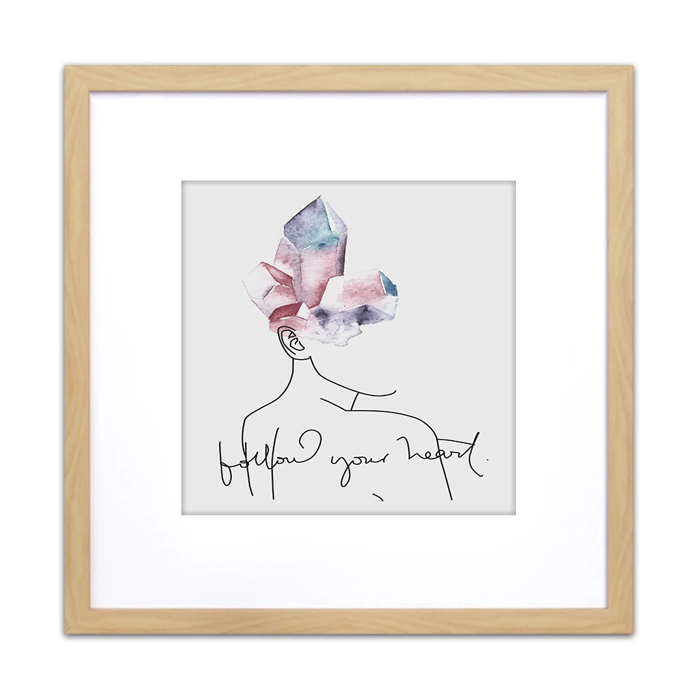 China Factory Wholesale Framed Art Prints Abstract Wall Painting Canvas Painting Wall Art