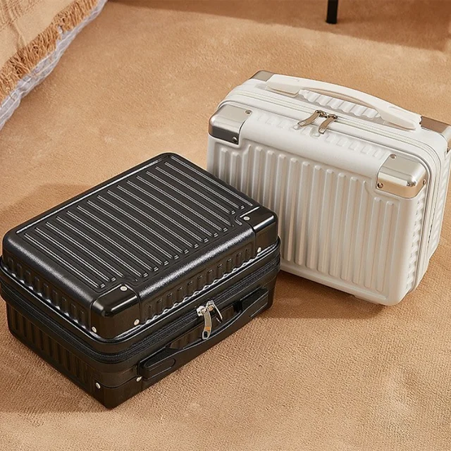 Xingshun 14 inch Toiletries Luggage Box Portable Waterproof Mini Trolley Cosmetic case For Travel