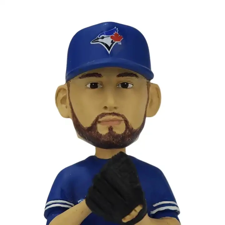 Trending Products 2022 Resin Crafts The Baseball Catcher Bobble Head Home Desk Furnishing Articles Baseball Team Souvenir