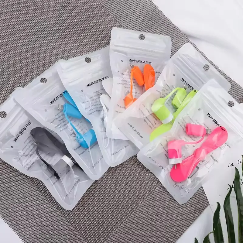 Custom logo 3 in 1 Type C Fan Portable Mobile Phone USB Mini phone Fan for Android Mobile Phones for iPhone