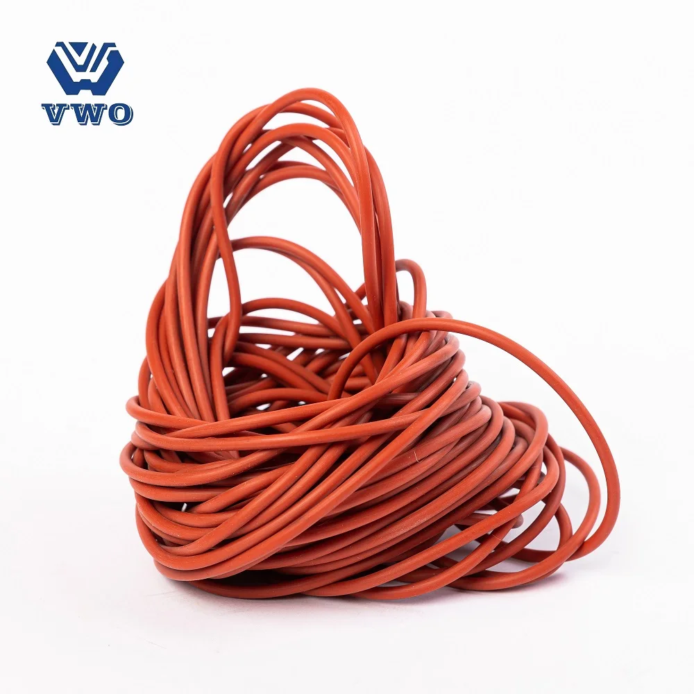 Silicone Tube Elastic Silicon Rubber Hose Pipe Cutting Processing Sealing Joint Strip