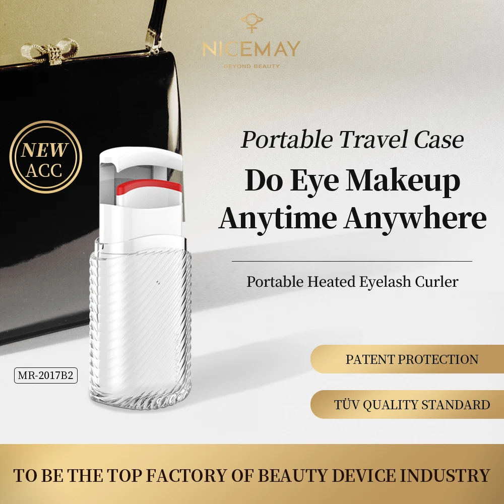 Wide silicone angle Portable Mini Eyelash Curler USB Cable Electric Heated long lasting elektrische wimperkruller Eyelash Curler