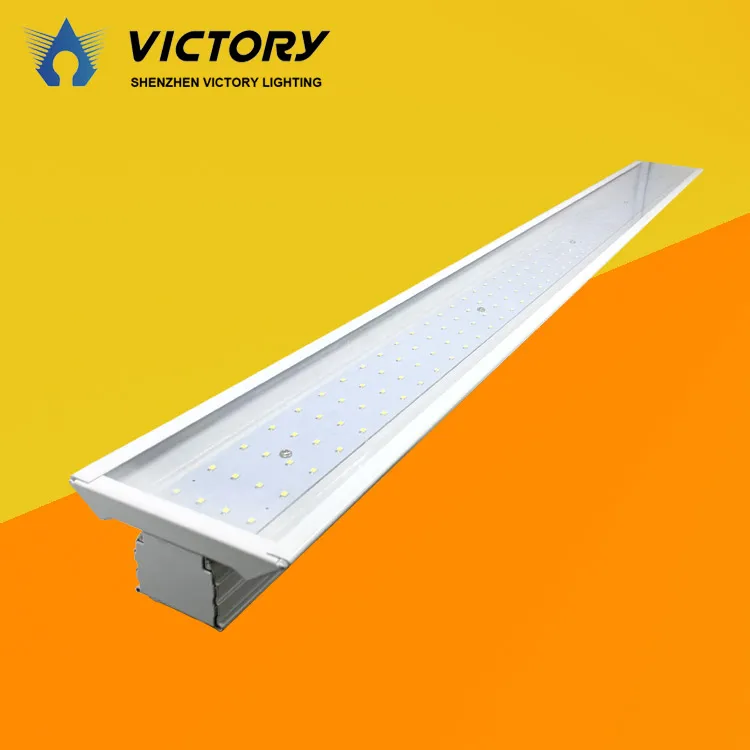 Hot Sale 4FT 40W Linkable Shop Light Box Round 8000k Shop LED Blue Tooth Led Shop Light 4FT