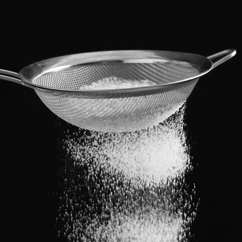 8cm Stainless Steel Mesh Strainer Kitchen Tools Accessories Strainer With Mesh Metal Strainer Colander