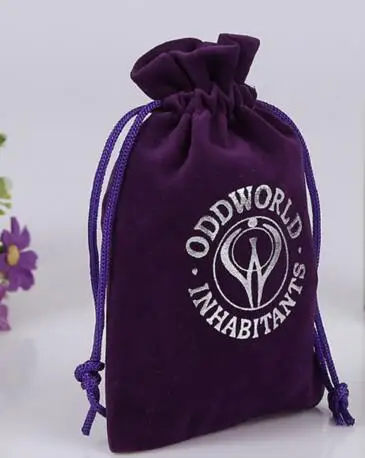 Высококачественный маленький бархатный Подарочный мешочек для ювелирных