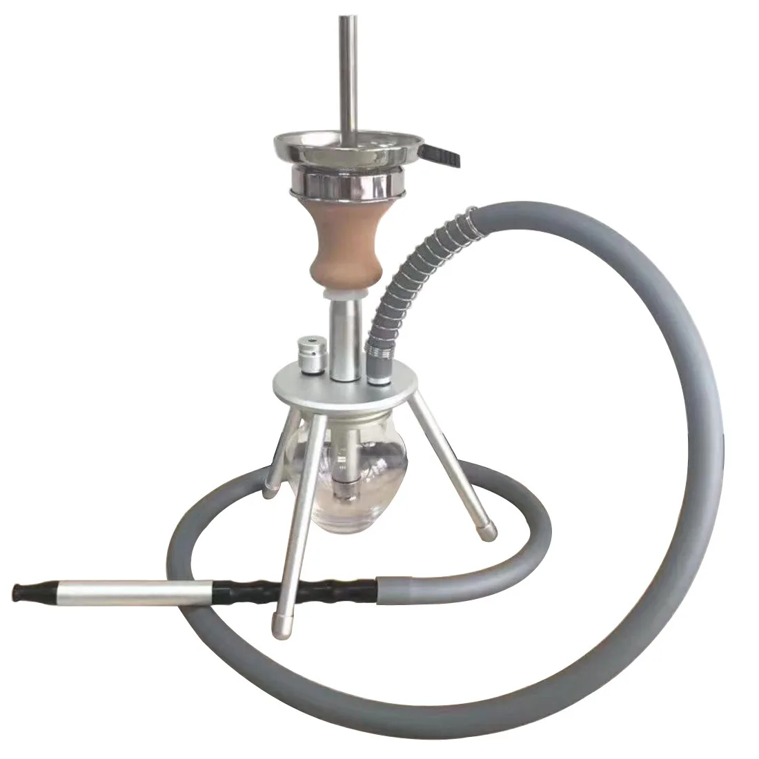 Wholesale Flavor Tobacco Free Type Smoking Mini 3 Racks Hookah Portable Shisha Hookah for Iraq