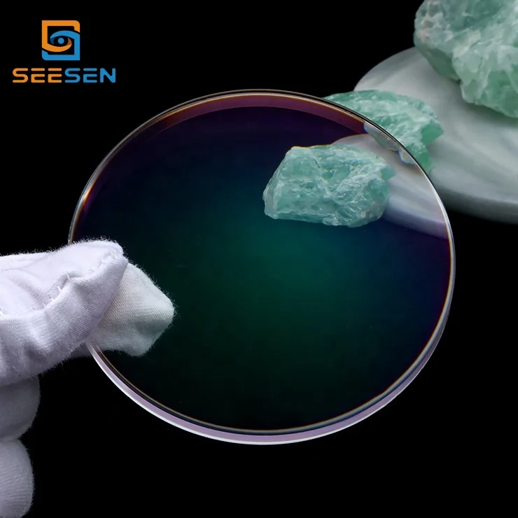 Hot selling wholesale price 1.67 ASP Professional spin Photochromic Single vision optical Lens