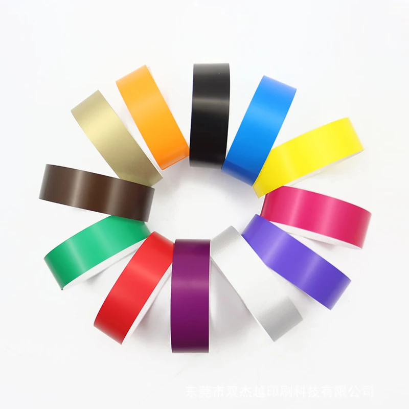 Custom logo color printing bracelets personalized dupont paper wristbands for events