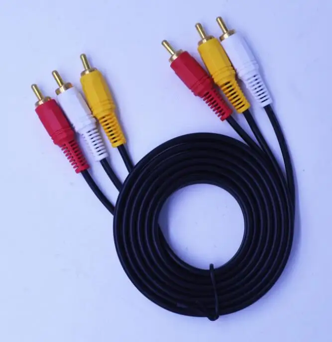 RGB Cable 3RCA to 3RCA A/V Cable 1.5M 1.8M 2M 3M 5M 7m 10m 15m 20m 25m