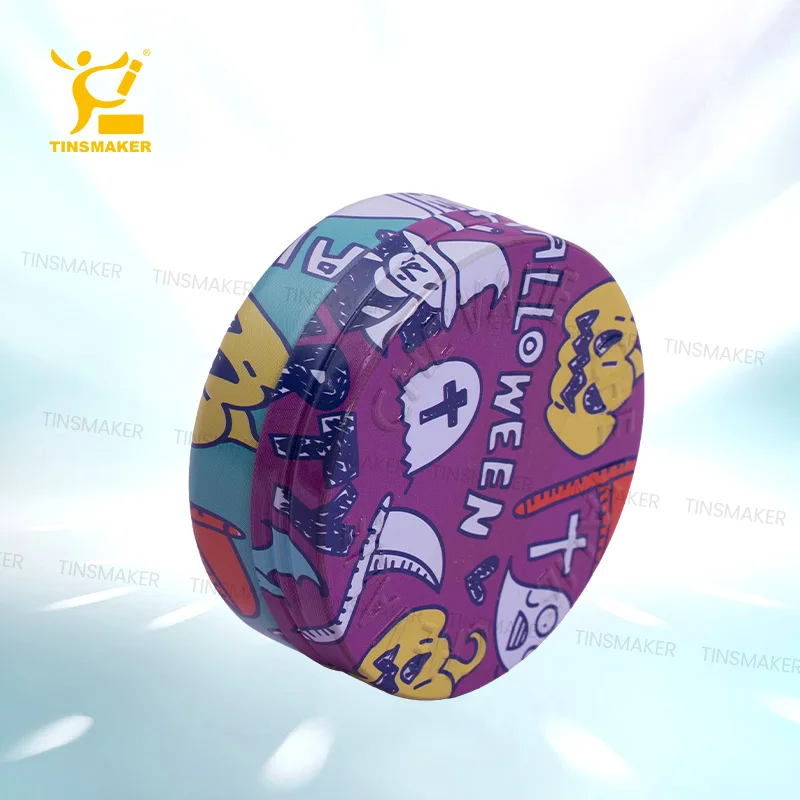 TINSMAKER Airtight Screw top refill small round mini aluminum jar tin pots cans tin box container