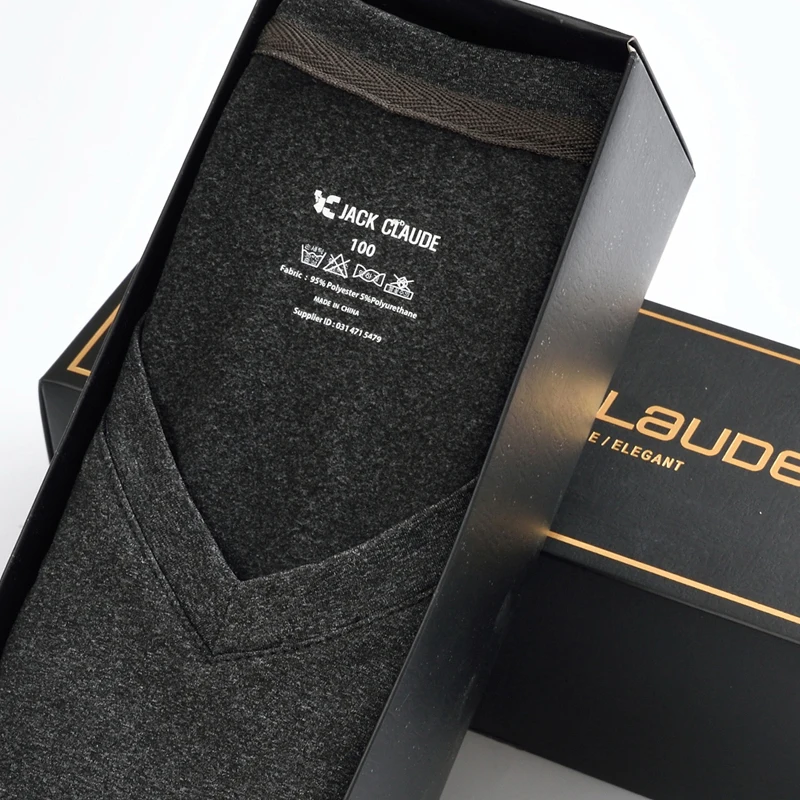 
Cheap Polyester Material V Neck Thin Fleece Lined Various Colors Thermal Underwear for Men 