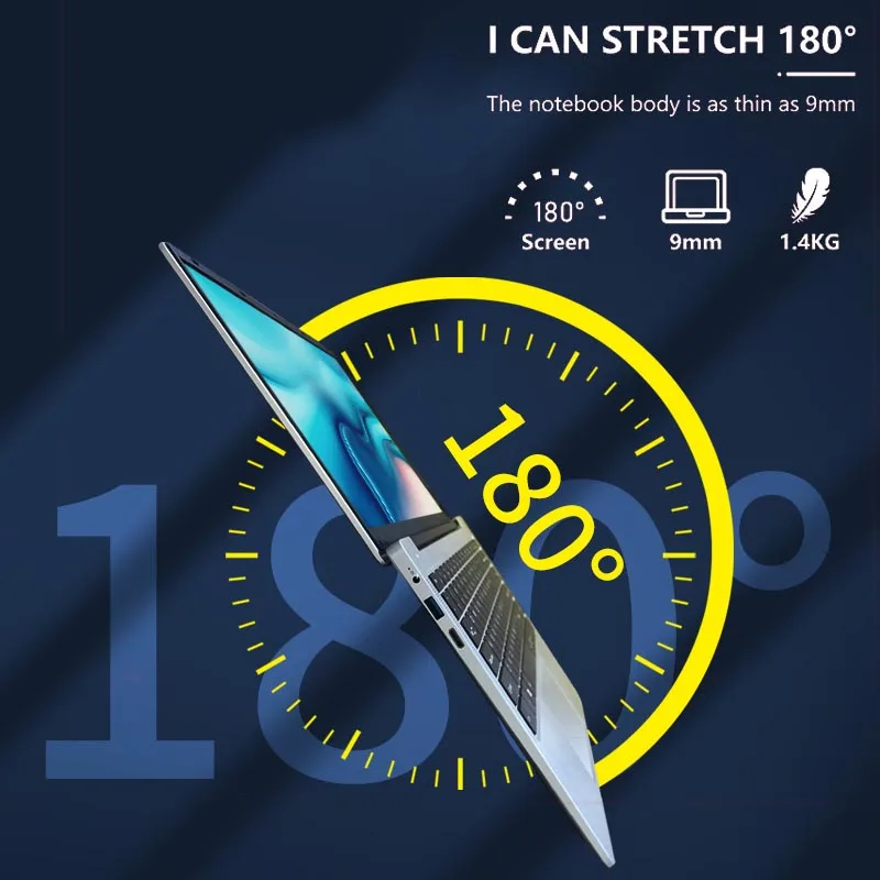 2024 новый ноутбук Win 11 Pro ультра тонкий 14 1 дюймов Intel Pentium J4025 16 ГБ 1024 Офисный Компьютерный компьютер