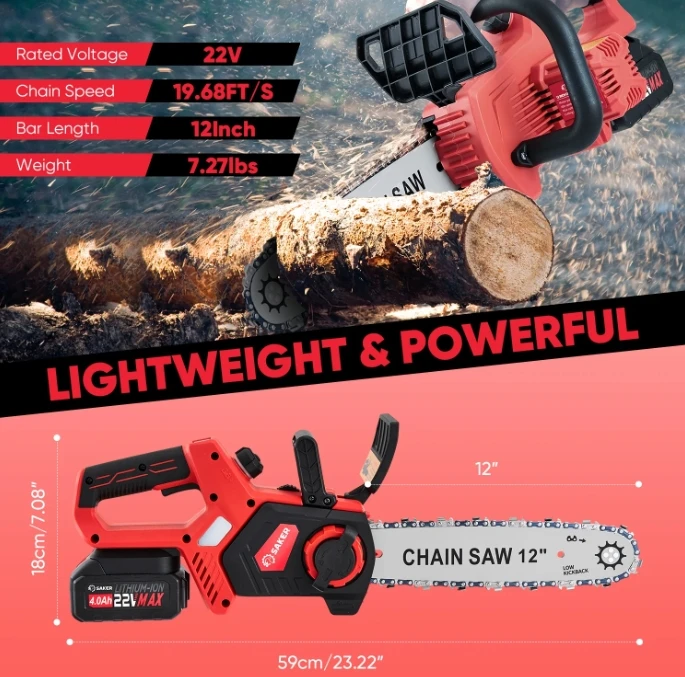 5800 Gasoline Chainsaw With Cheap Price German Technology Electric Reciprocating Chain Saw