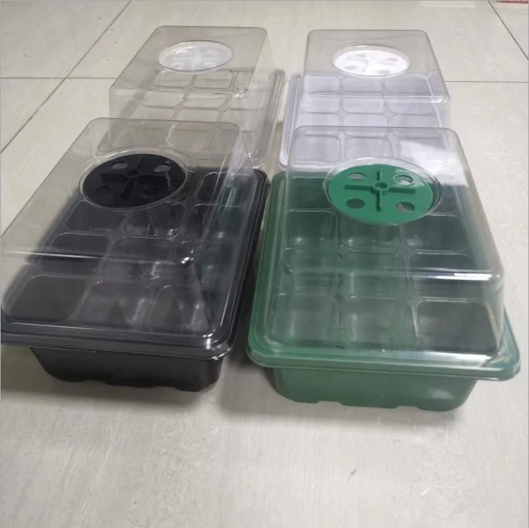 
Seed Incubator Tray Set Plant Starter Kit 6/12-hole Seedling Box with Lid Seedling Trays Seed Starter Box Gardening Supplies 