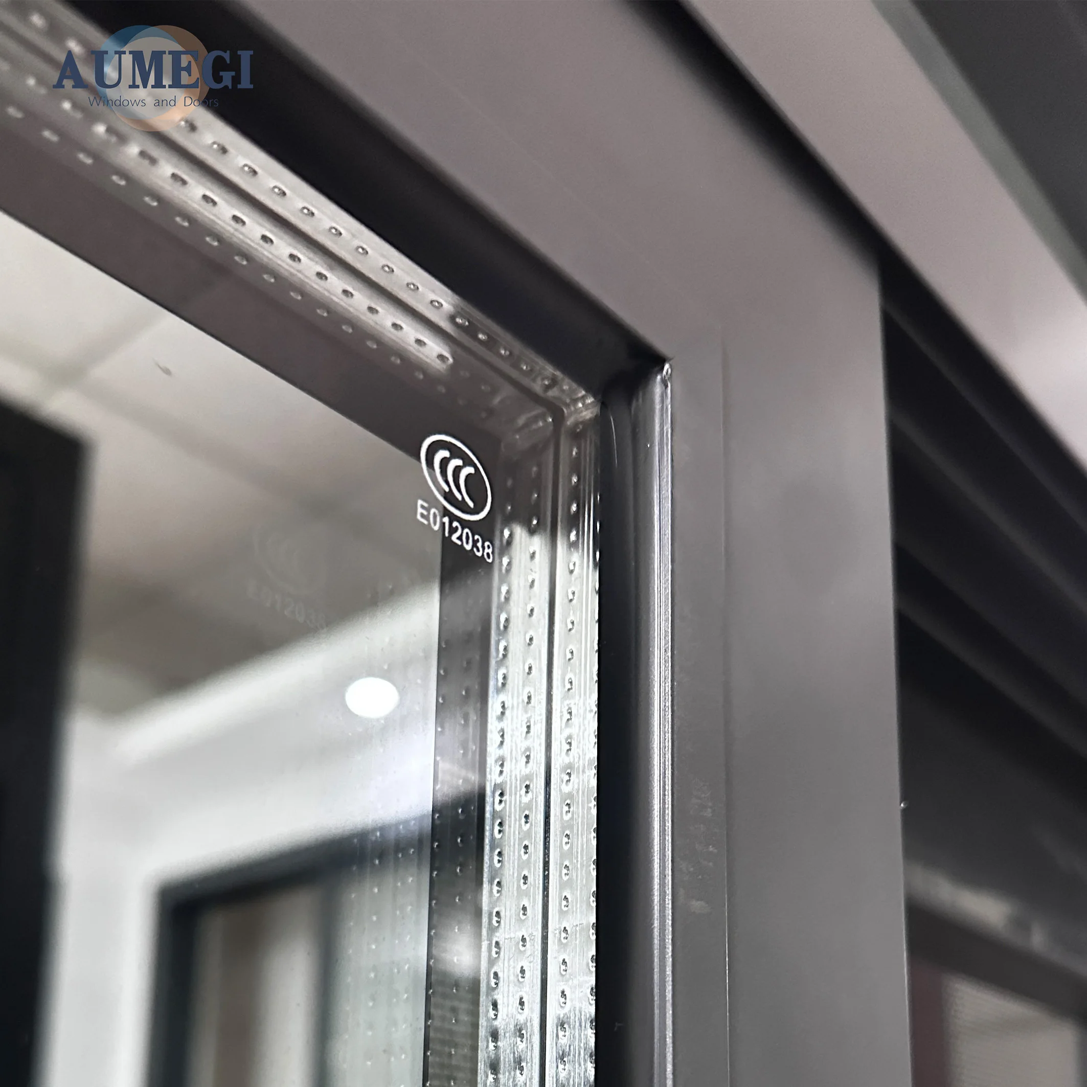 Aumegi Beautiful Design Security Sliding Door Sound Proof Slide Doors Design Aluminium Sliding Door