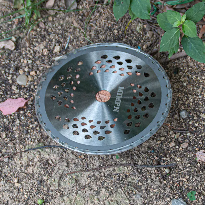 MIMPN brush cutter 8 inch circular slitter blade round shearing knives trimmer head