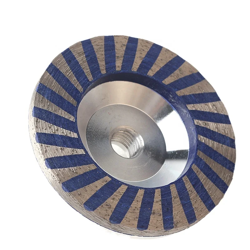 TGS Hot Sale Wholesale Coarse Resin filled Diamond Cup Wheel for Granite Marble