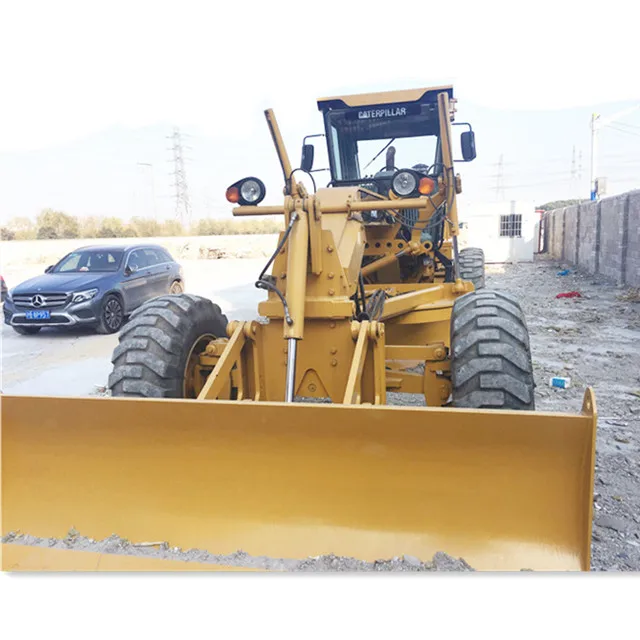 Cheapest price Used CAT 140K 120H 12G 12G 120G Caterpillar Motor Second Hand Road Grader with blade for sale