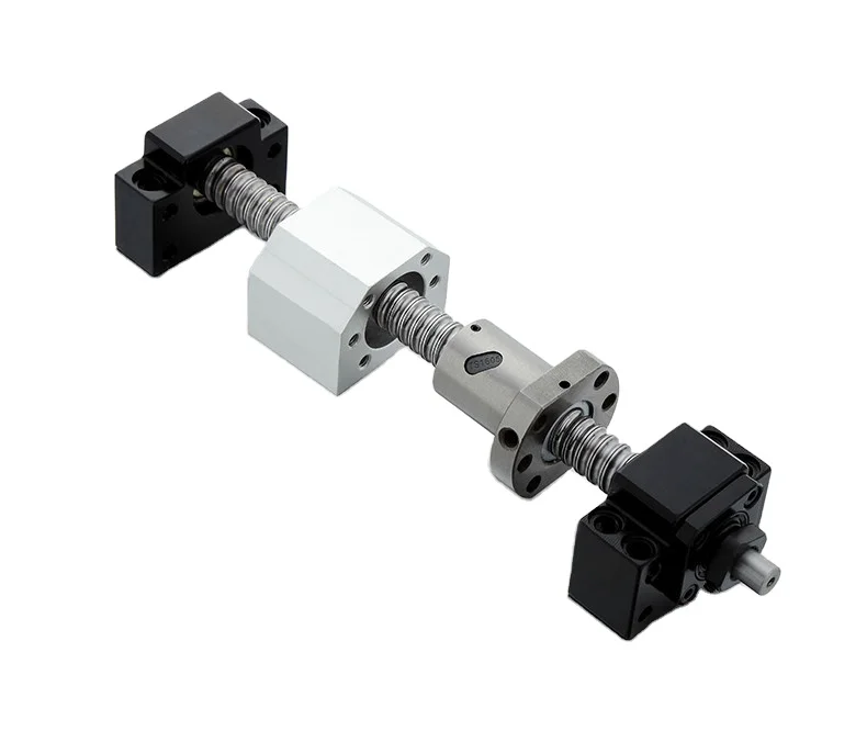 
25mm ball screw factory ballscrew SFU2505 Ball screw set for cnc machine 