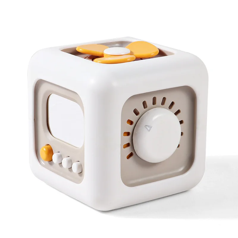 6 in 1 Sensory Busy Cube baby Activity busy Cube Learning Toy for Toddlers Babies Birthday Gifts