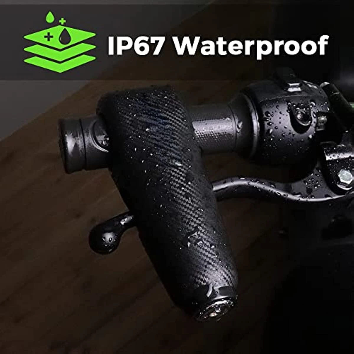 Alarm Brake Lever Lock Alarm Waterproof Scooter Bicycle Motorcycle Protective Security Handle Bar Grip Lock