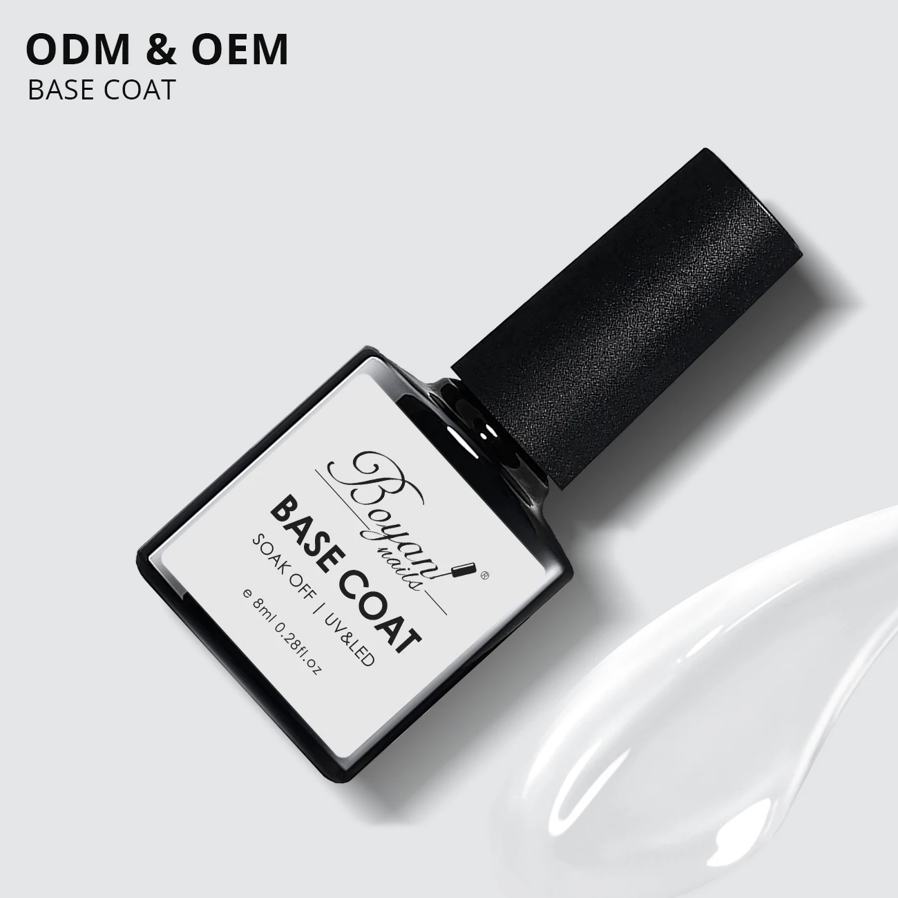 SCI Wholesale Base Coat 15ml 10ml 8ml 1kg And Top Coat Glue Gel UV Gel Hema Free Nail Polish