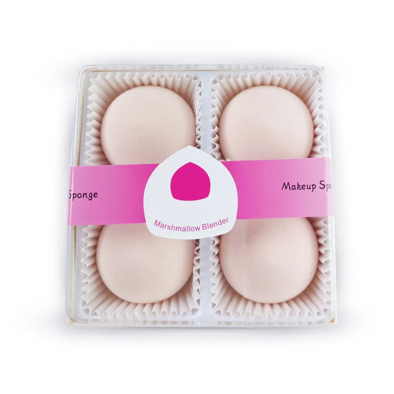 Original ultra cotton candy soft beauty make up peach shape marshmallow makeup sponge peach sponge