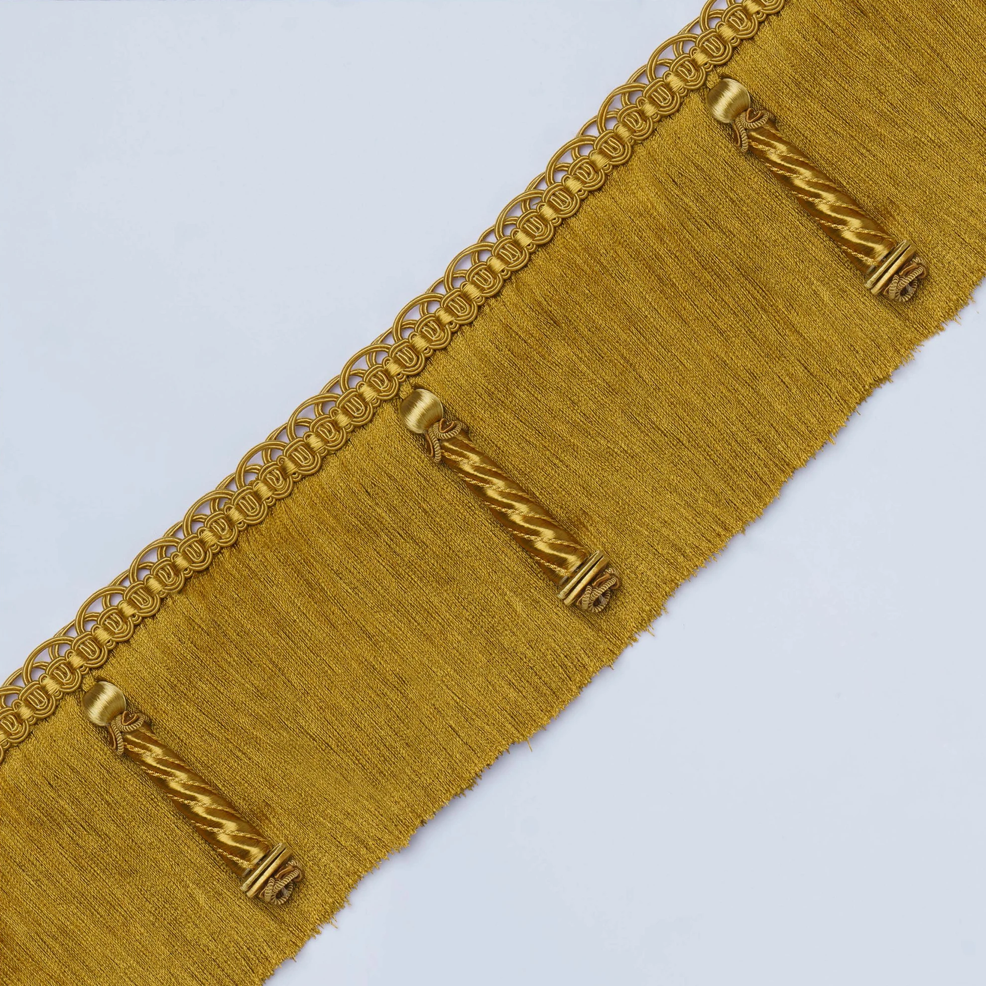 Home Accessories 100% Rayon brush tassel fringe trim Decoration for Curtain Sofa