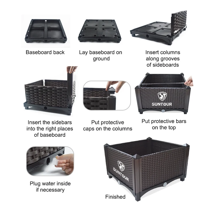 Chengtao 2021 Flower Vegetable Elevated Raised Garden Beds with Outlet
