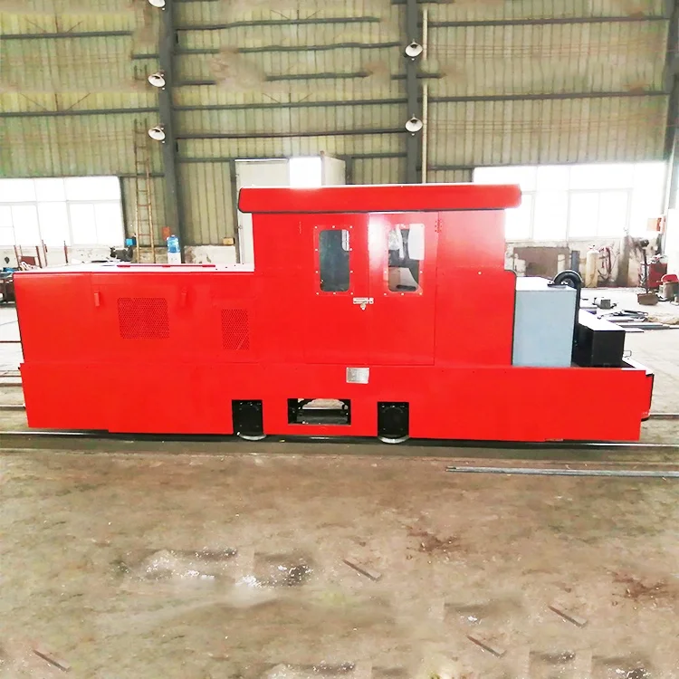 Internal Combustion Shunting Locomotive Narrow Gauge Underground Explosion Proof Small 5 Ton Internal Combustion Locomotive