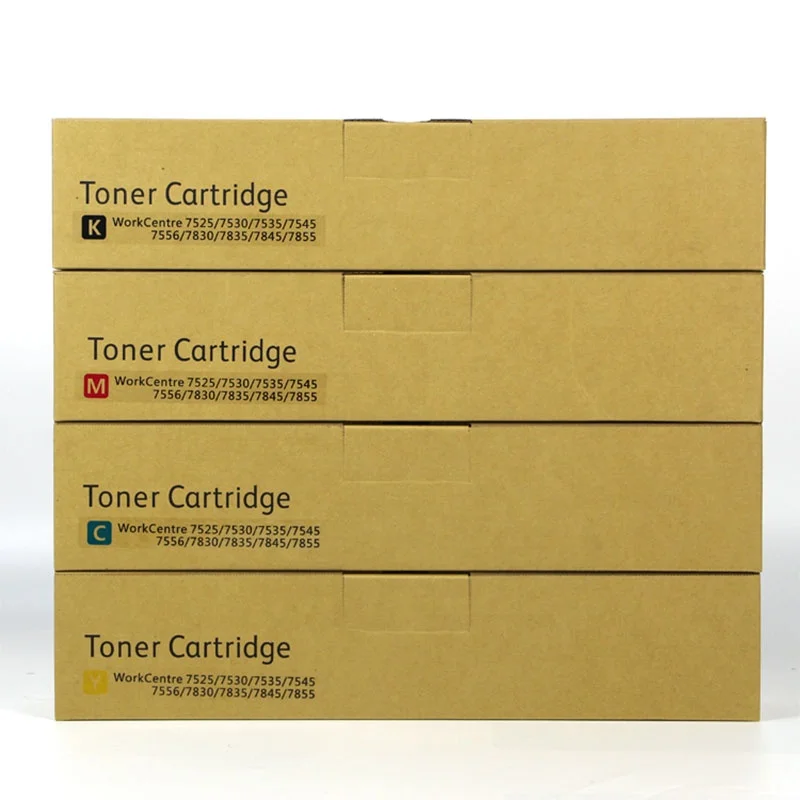 Заводская цена тонер Workcentre 7425 7428 7435 совместимый Xerox 006R01395 006R01396 006R01397 006R01398 фотокопировальный принтер