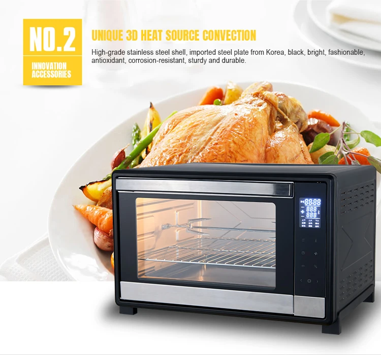 Kitchen Appliances Are Easy To Operate 60L Capacity Electric Oven