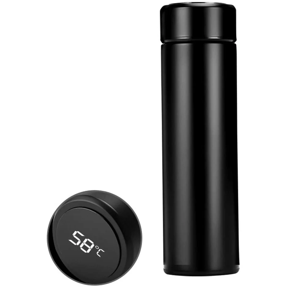 Wholesale 500ml Led Digital Smart Stainless Steel Vacuum Thermos with Temperature Sensor
