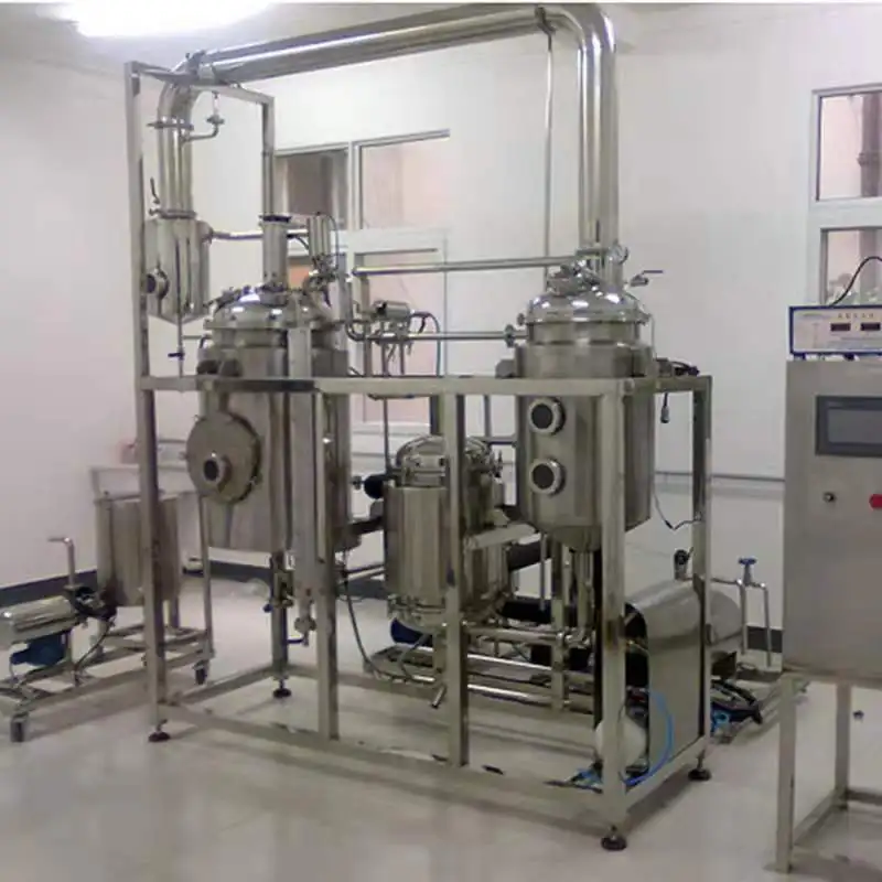 300L 500L 1000L Dynamic solvent  extraction and  concentration equipment for ginseng liquid extract/Panax japonicus extract
