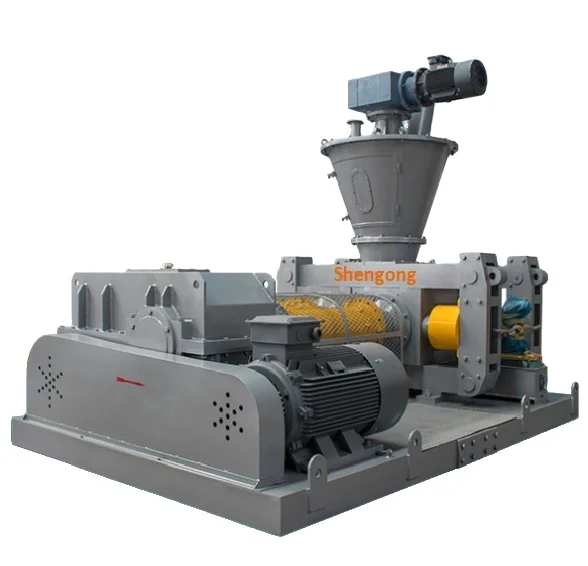 Shengong  Dry Powder NPK Fertilizer Double Roller Granulator Plant Production Line
