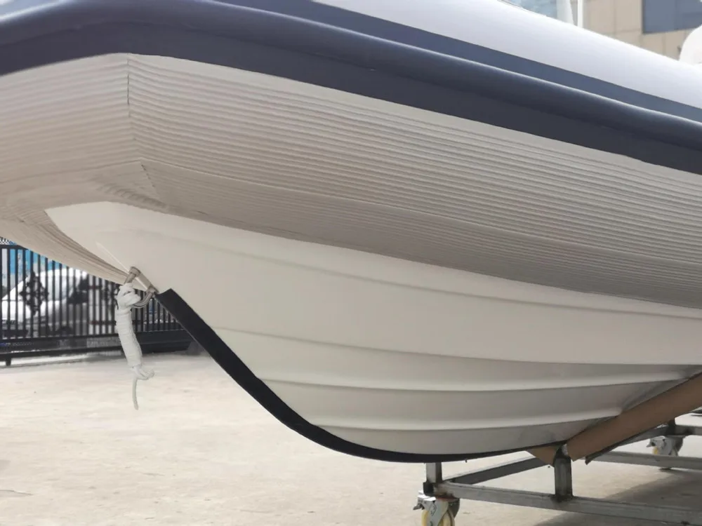 Глубокий v-образный вырез, алюминиевая ребристая лодка, Спортивная ребристая лодка 580