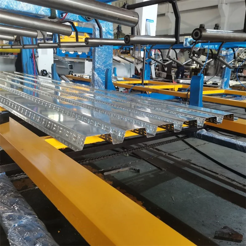 America Popular Galvanized G90 16 Gauge Steel HSB-36 B Deck Roof Deck Roll Forming Machine for Sale
