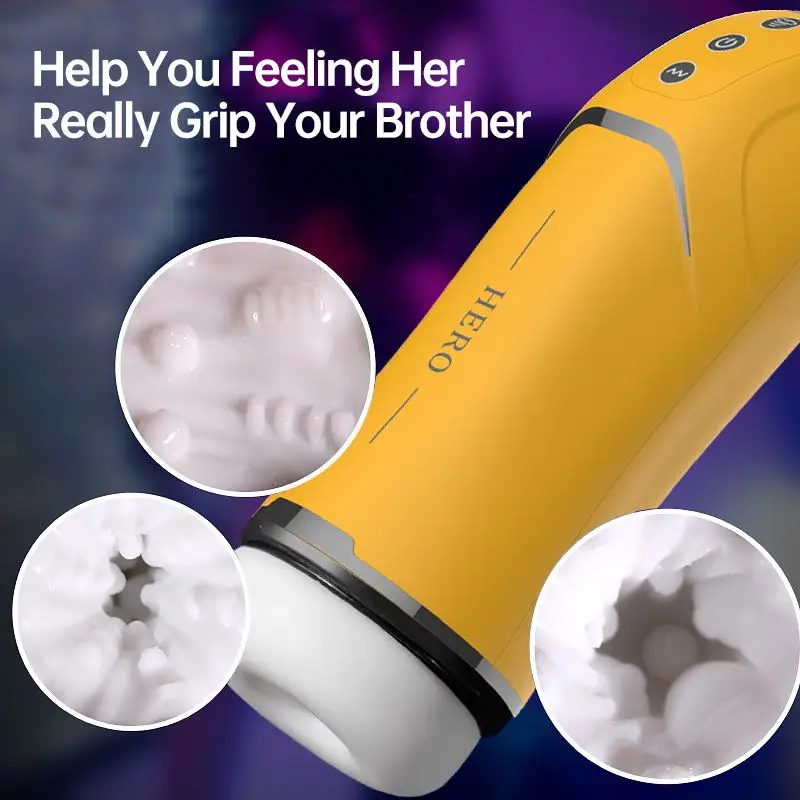 2022 New Adult Male Suction Vibrator Sex sexi Toy Masturbator for Men masculino de succion  vagina masturbating cup para hombre