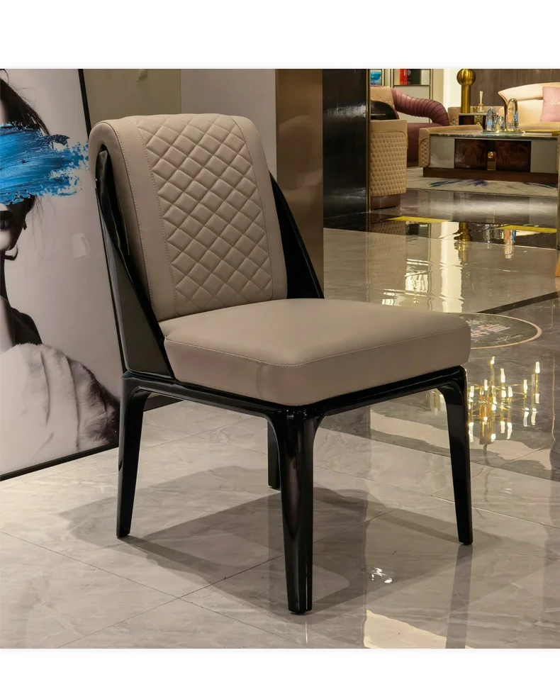 Luxury top modern minimalist style round marble turntable family furniture restaurant