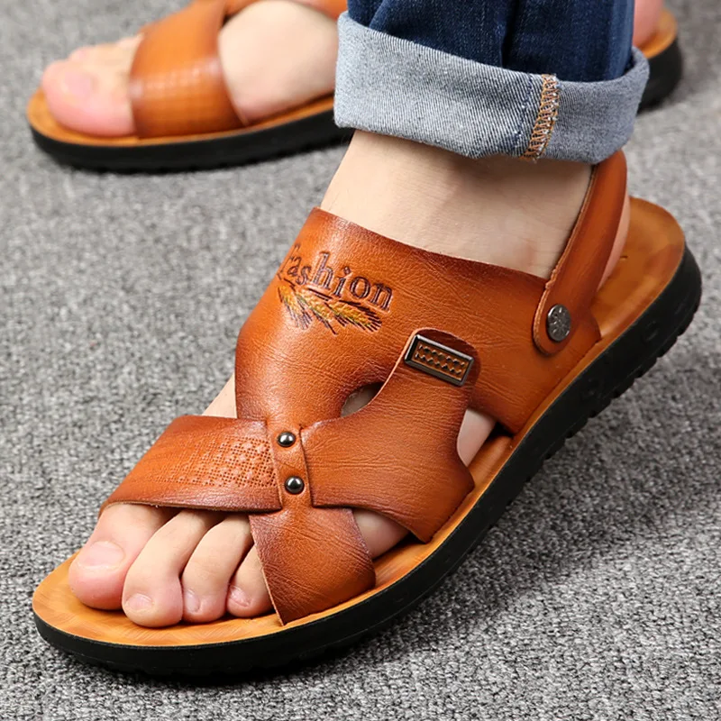 
2020 New Design Non slip, fashionable, breathable, wear resistant popular sandals men summer 