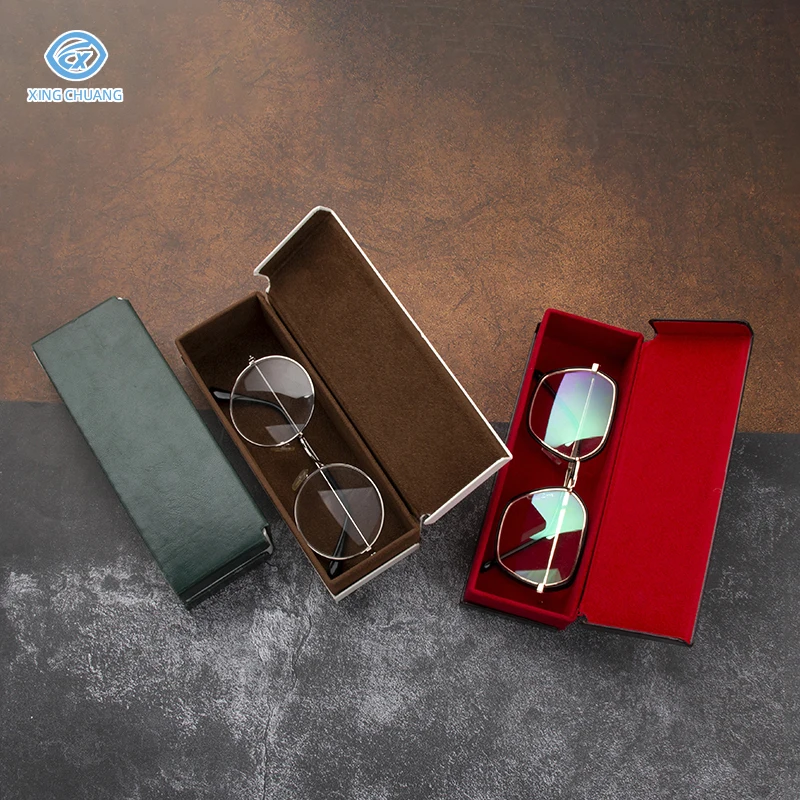 New Popular Hand Made glasses case Packing Sun Glasses Eye wear glasses hand make storage box