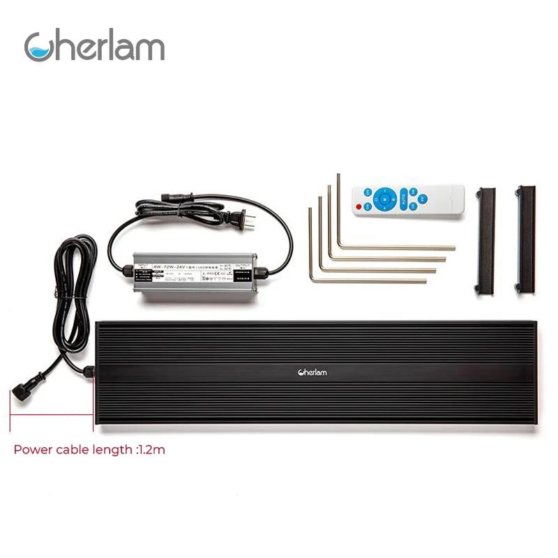 Cherlam hot sale Adjustable light with timer plants light marine reef light led aquarium lamp