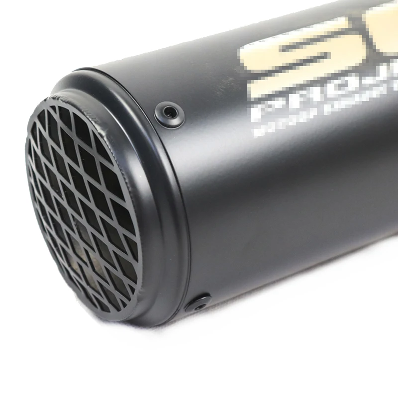 Cheap Stainless Steel Sc project exhaust motorcycle For Universal Exhaust Pipes all Black exhaust for bikes Muffler