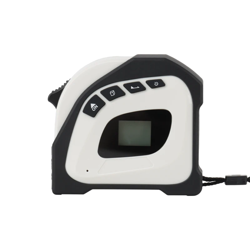 2 in 1 Digital Tape Measure 131FT  Laser Distance Meter with Digital Display self-locking device Rechargeable  Measurement Tool