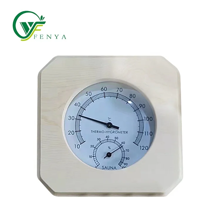 Cheap Price Hygrometer ThermometerWall Mounted Far Infrar SaunaAccessories Set